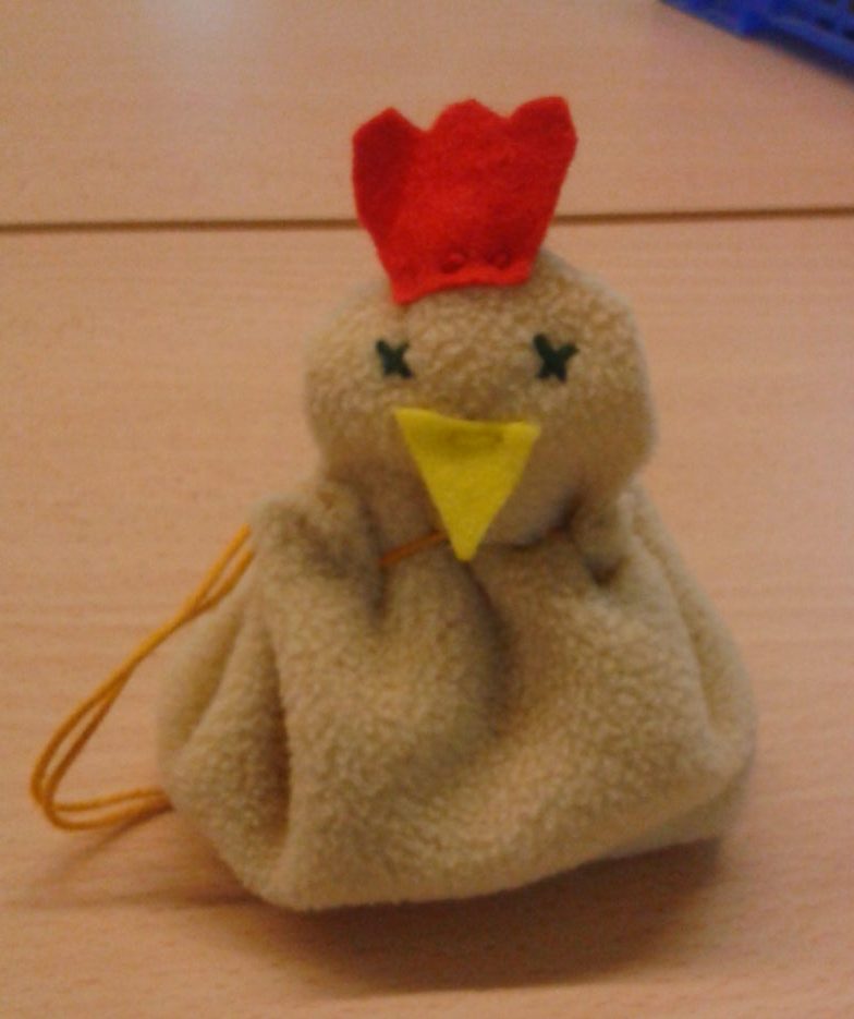 notre poulette Paulette!